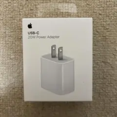 【新品】Apple 20W USB-C Power Adapter 純正