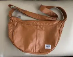 PORTER フリースタイル　ショルダーバッグ　キャメル