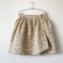 Christian Dior ディオール 金糸ジャガード織スカート 38のサムネイル