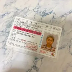 GENE証 小森隼 免許証 GENERATIONS カード 少年クロニクル