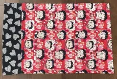 ベティちゃん 枕カバー ベティ・ブープ ハート柄 ピローケース アメコミ 레트로
