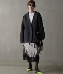 PRANK PROJECT / Satin Ruffle Skirt