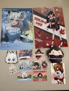 白上フブキ 大神ミオ フブミオ5周年記念 フルセット - メルカリ