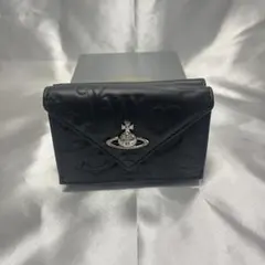 Vivienne Westwood ブラック 三つ折り財布 銀マーク 13165 - メルカリ