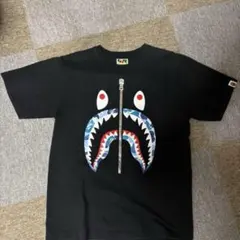 A BATHING APE シャークプリント Tシャツ M ブラック