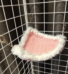 モモンガ アスレチック ハンモック ハンドメイド 毛糸 - メルカリ