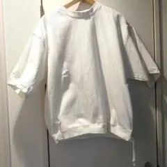 zara 厚手　Tシャツ　ダメージ加工　USA Sサイズ