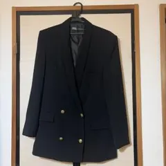 ZARA テーラードジャケット ブラック 黒