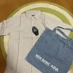 AZUL BY MOUSSY 半袖シャツ ライトベージュ