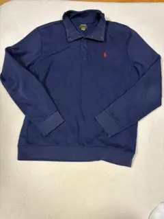ポロ ラルフローレン ハーフボタン プルオーバー スウェットジャージ