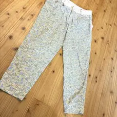 MINIMUM 花柄 テーパードパンツ サテン　レディース　サラテロのサムネイル