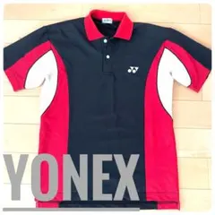 YONEX ヨネックス ジップ ポロシャツ ベリークール 赤 黒 Sサイズ
