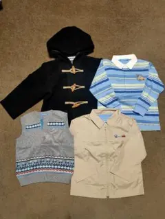 familiar 100cm 秋冬子供服 4点セット