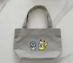 日本限定】ピカチュウ&ポッチャマ 倉敷帆布 ポケモンのんびりライフ 