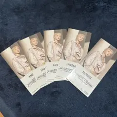 HOSHI ステッカー SEVENTEEN 5枚セット