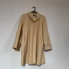 ベージュ ウールコート Mサイズ