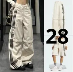 人気 アディダス　アディブレイク デニム パンツ 2-In-1　28インチ