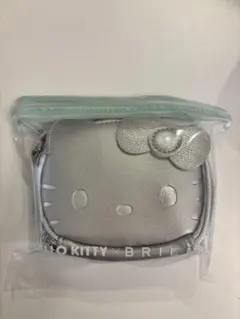 HELLO KITTY✖️BRILMYミニコスメポーチ シルバー