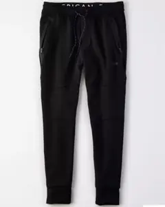 AMERICAN EAGLE ジョガーパンツ 黒