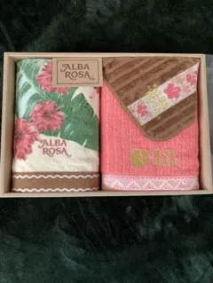 ((新品・未使用品))ALBA ROSA タオルセットのサムネイル