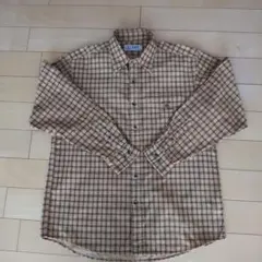 CHAPS RALPH LAUREN 長袖シャツ ベージュチェック