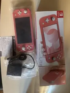 Nintendo Switch Lite ピンク 本体 ACアダプター付き