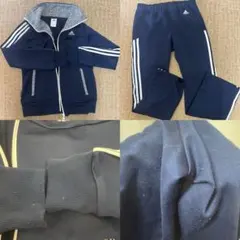 adidas ジャージ セット ネイビー Sサイズ　花柄