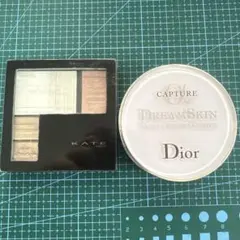 KATE ホワイトシェイピングパレット とDior クッションファンデーション