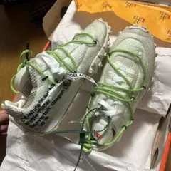 新品【NIKE×Off-White】Waffle Racer 22.5cmのサムネイル