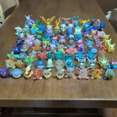 【当時物】ポケモンキッズ　まとめ売り　フィギュア　96体　クリアバージョン多数！