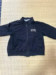 BREEZE ジャケット 110サイズ 黒　ブルゾン　上着