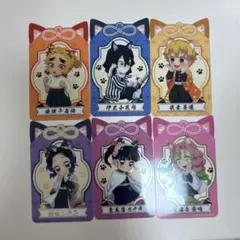 鬼滅の刃 ナムコ限定 クリアカード6枚