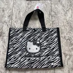 ハローキティ ゼブラ柄ビーチバッグ