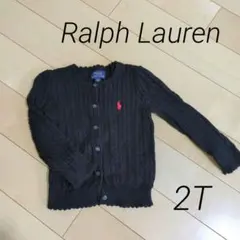 Polo Ralph Lauren カーディガン 2/2T ブラック