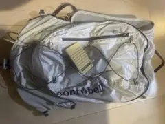 mont-bell ファンブローベスト一式 ライトグレー 空調服セット XL