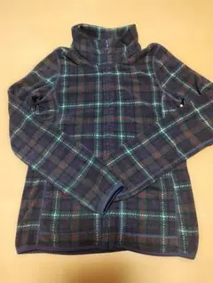 UNIQLO チェック柄 フリースジャケット S
