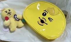【可哀想に❗️】きみまろ ポーチ&ぬいぐるみ（小）
