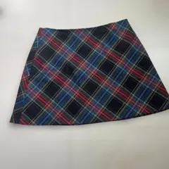 ZARA WOMAN タータンチェック タイトスカート Mのサムネイル