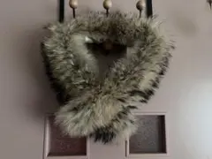 セール　イング　新品　ふわふわ　リアルファー　マフラー