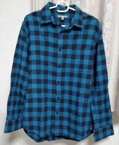 UNIQLO チェック柄シャツ L