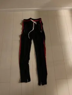 mnml side line sweat pants zip gimmick