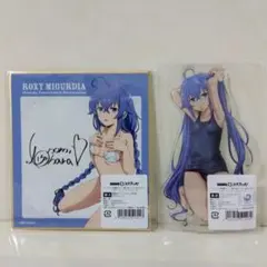 DMMスクラッチ 無職転生 ロキシー 小原好美さん複製サイン入りミニ色紙