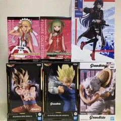 フィギュア まとめ売り ドラゴンボール 孫悟空 魔人 ベジータ ルフィ 美少女