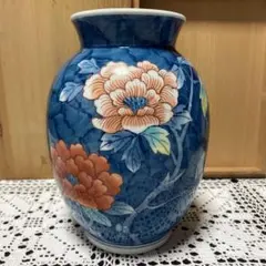 伊万里 鍋島焼 花瓶 川副青山 菊の紋章有り - メルカリ