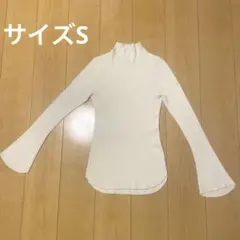 ユニクロ マメクロゴウチ 3Dリブハイネックセーター アイボリー UNIQLO