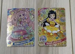 ひみつのアイプリ　リング5だん⭐︎ミラクルカード2枚セット⭐︎ひまり　つむぎ