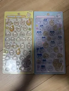ちいかわ　ボンボンドロップシール　うさぎ　ちいかわ　ハチワレ　うさぎ　2枚セット
