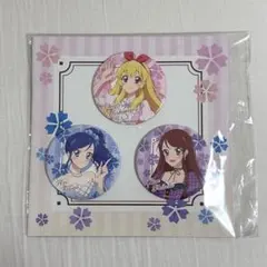 アイカツ 缶バッジ 星宮いちご 紫吹蘭 霧矢あおい アイカツ！ 缶バッジセット 星宮いちご 霧矢あおい 紫吹蘭 - メルカリ