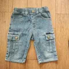 ＊DOUBLE.B　デニム　ハーフ　カーゴパンツ＊