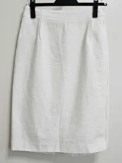 UNITED ARROWS　ホワイト タイトスカート セットアップ対応　40